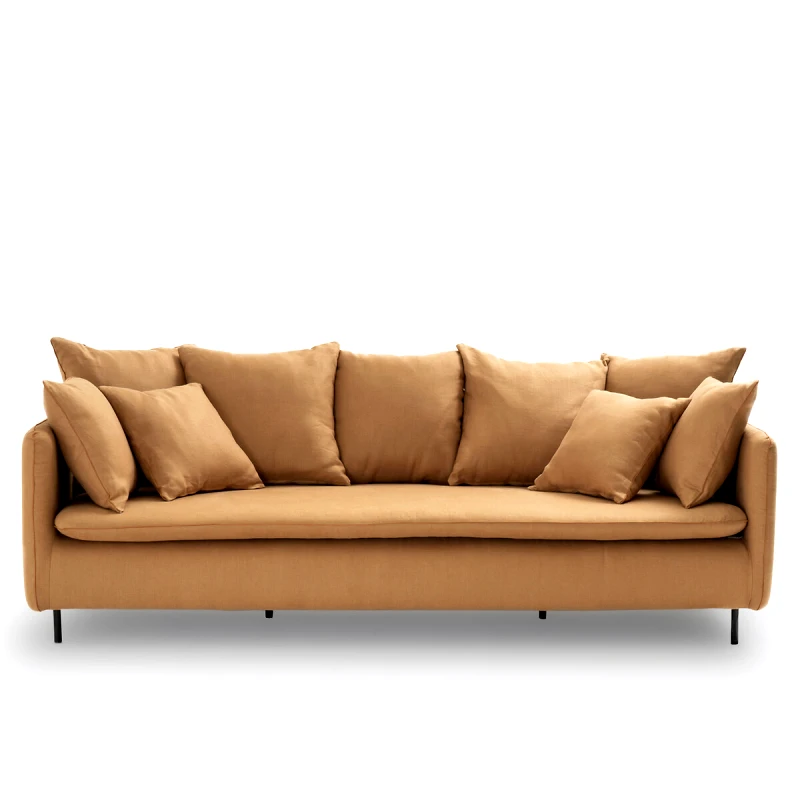 La Redoute Interieurs Καναπές 3 ή 5 θέσεων από λινό βισκόζη Μ98xΠ207xΥ84cm