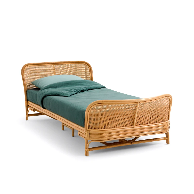 La Redoute Interieurs Κρεβάτι και τάβλες από ρατάν Μ97xΠ217xΥ70cm