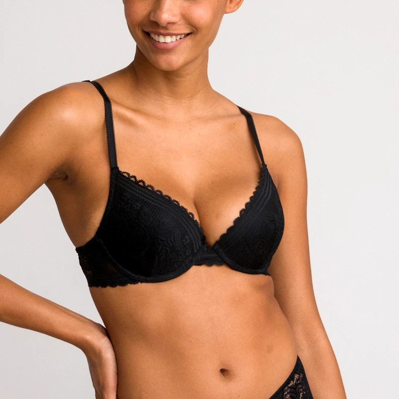 La Redoute Collections Σουτιέν push-up με δαντέλα