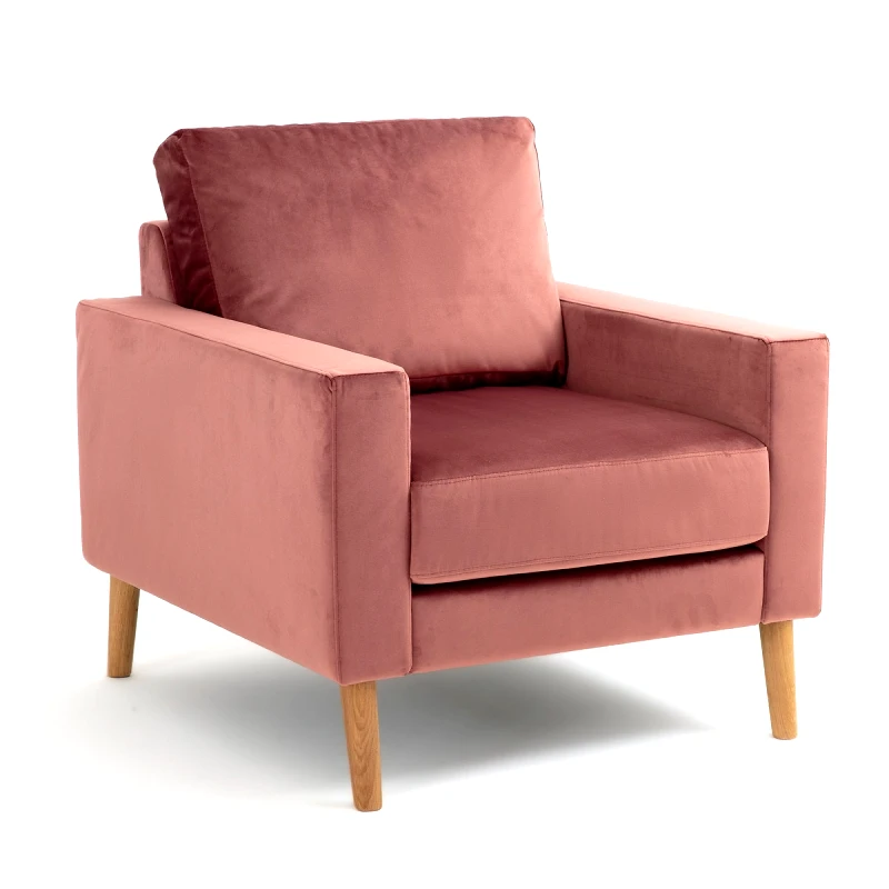 SO'HOME Βελούδινη πολυθρόνα