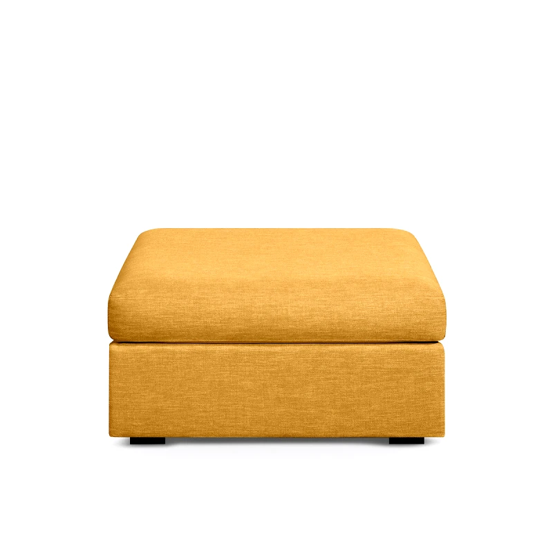 SO'HOME Ταμπουρέ με μελανζέ όψη και μους Bultex Μ78xΠ68xΥ43cm