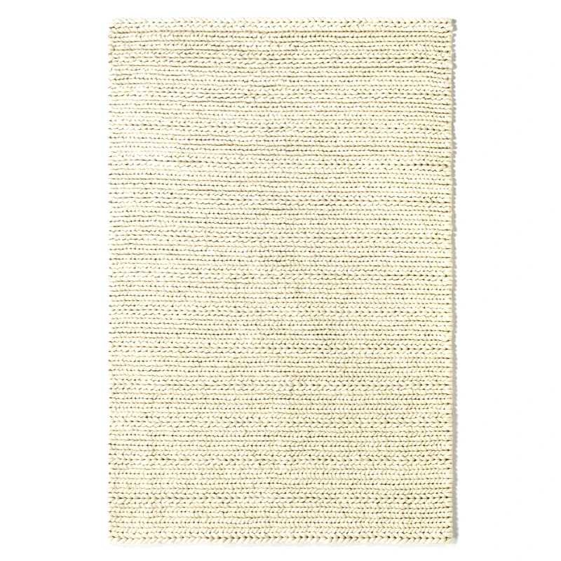 La Redoute Interieurs Μάλλινο χαλί με εφέ πλέξης Μ120xΠ170cm
