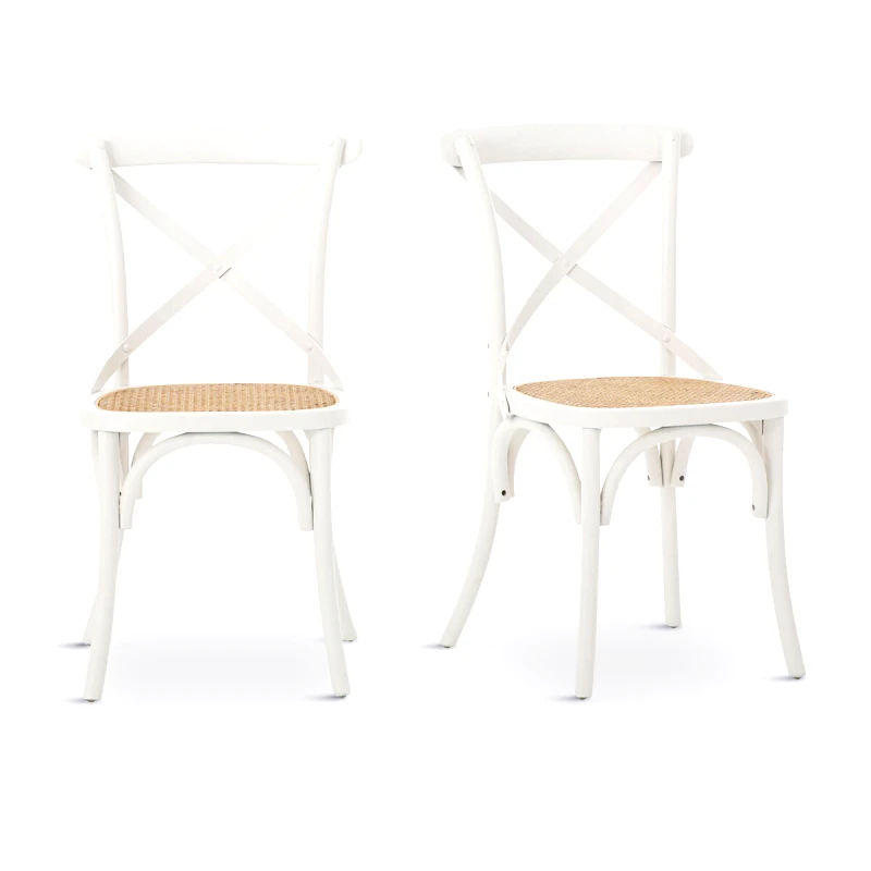 La Redoute Interieurs Καρέκλα Cedak (σετ των 2) Μ57xΠ50cm