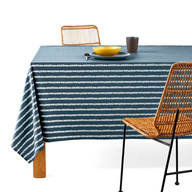 La Redoute Interieurs Εμπριμέ αδιάβροχο τραπεζομάντηλο IRUN 150x150 cm