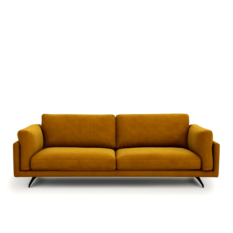 AM.PM Καναπές από βελούδο Μ99xΠ213xΥ82cm