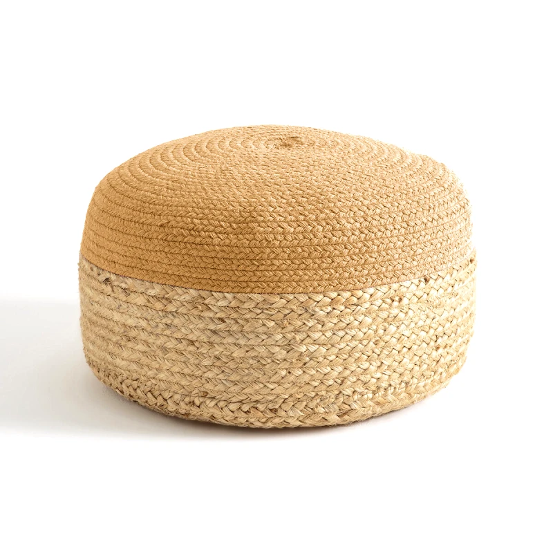 La Redoute Interieurs Δίχρωμο πουφ από γιούτα POPAYAN