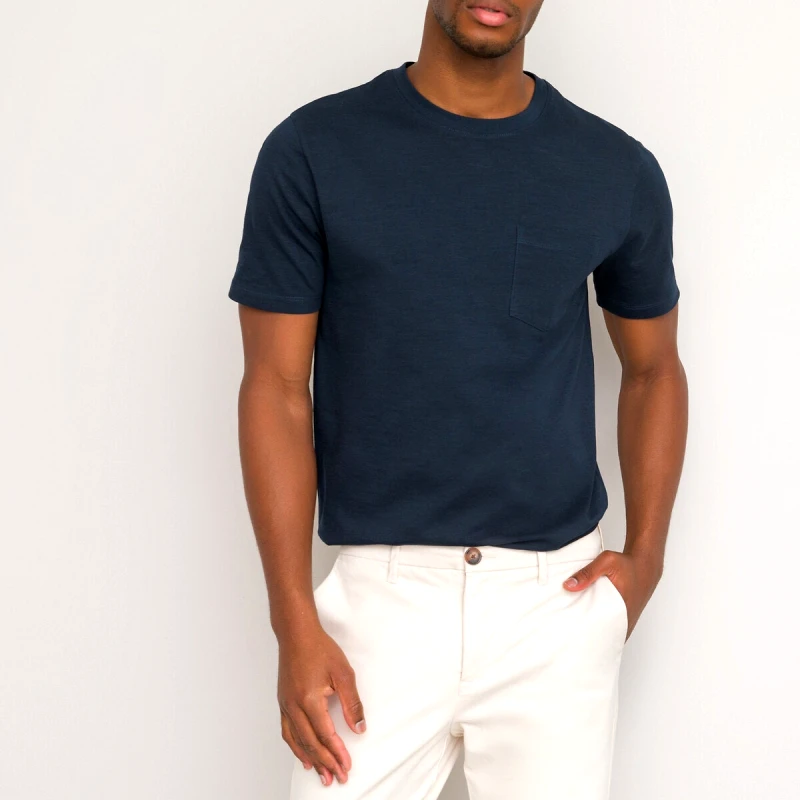 La Redoute Collections Κοντομάνικο T-shirt από οργανικό βαμβάκι