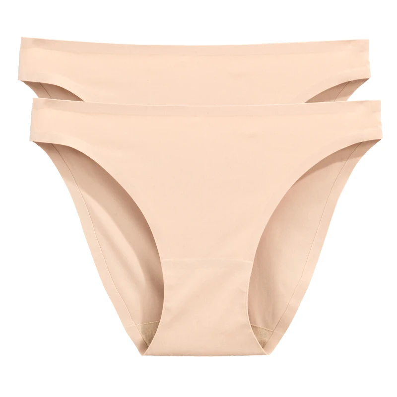 La Redoute Collections Σετ 2 αόρατα σλιπ από μικροΐνες
