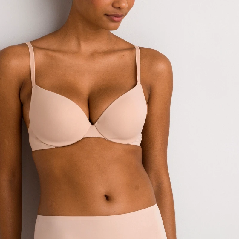 La Redoute Collections Αόρατο σουτιέν push-up από μικροΐνες
