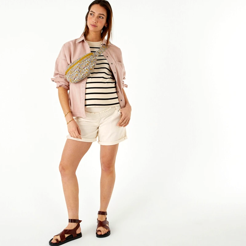 La Redoute Collections Σορτς εγκυμοσύνης από ντένιμ