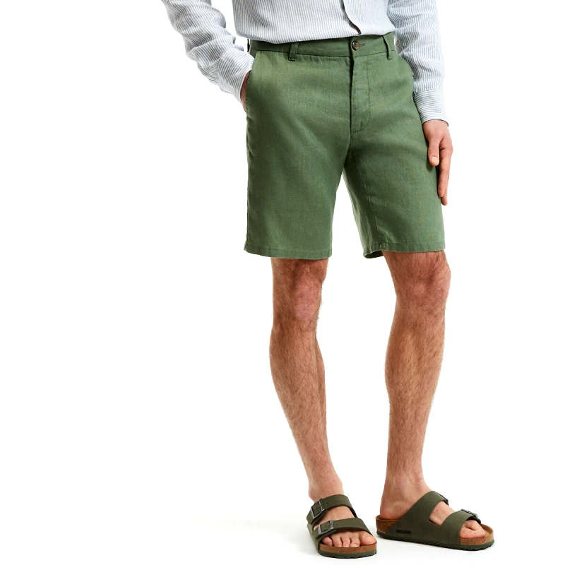 La Redoute Collections Λινή βερμούδα