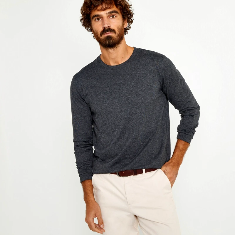 La Redoute Collections Μακρυμάνικη μπλούζα από οργανικό βαμβάκι