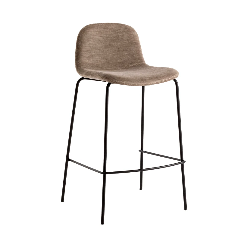 AM.PM Καρέκλα μπαρ με νερά στην ύφανση Μ56xΠ53xΥ97cm