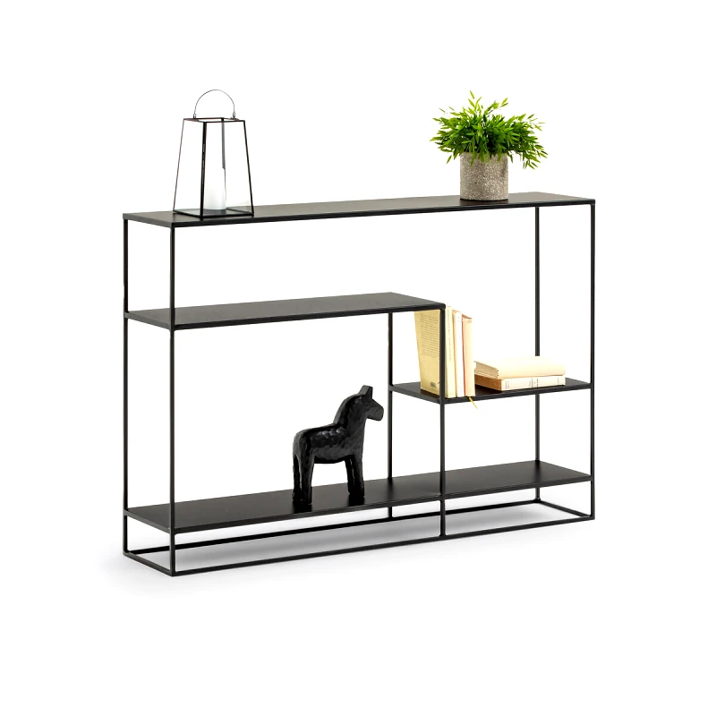 La Redoute Interieurs Ασύμμετρη μεταλλική κονσόλα Μ25xΠ120xΥ80cm
