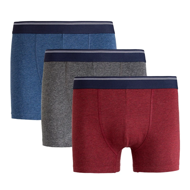 La Redoute Collections Σετ 3 μποξεράκια από οργανικό βαμβάκι