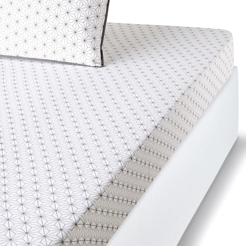 La Redoute Interieurs Βαμβακερό σεντόνι με λάστιχο 90x190 cm