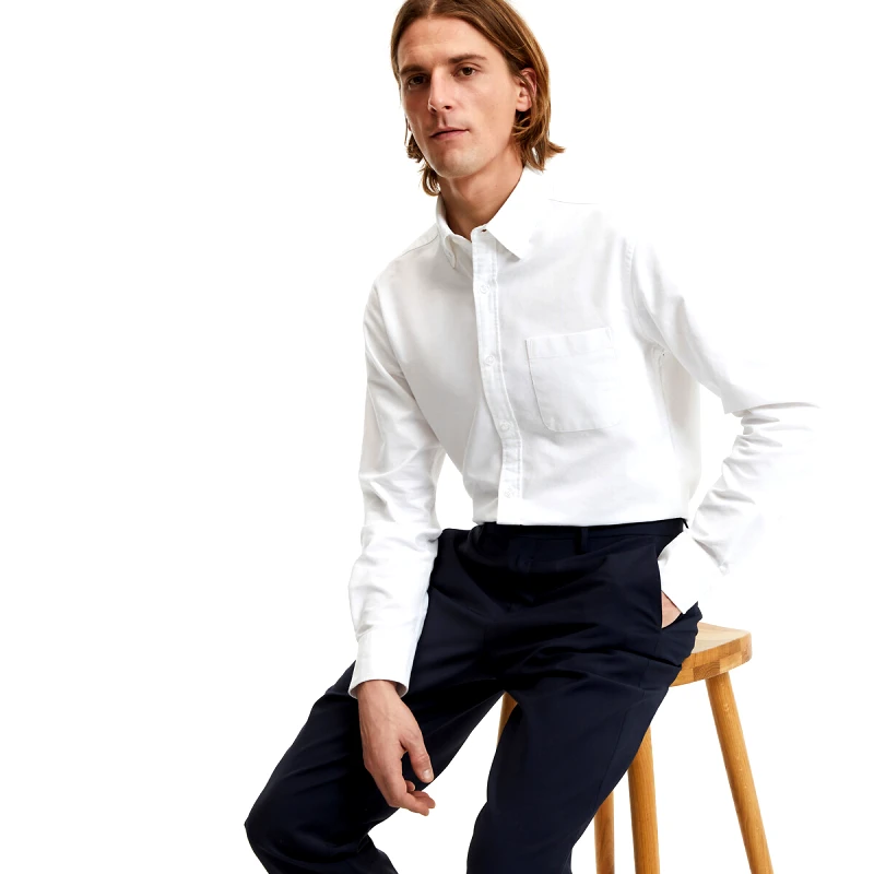 La Redoute Collections Πουκάμισο oxford σε ίσια γραμμή