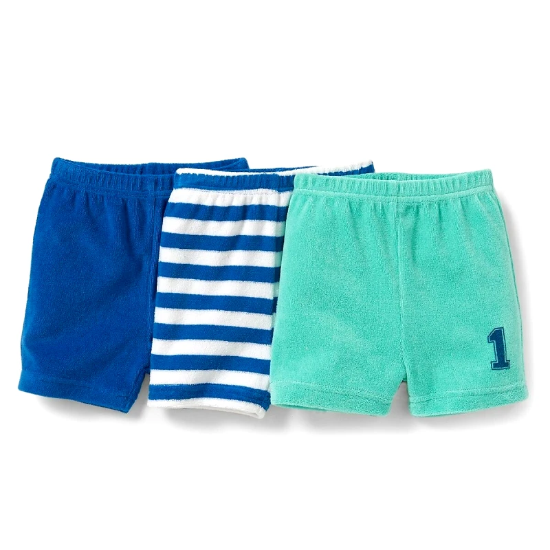 La Redoute Collections Σετ 3 πετσετέ σορτσάκια