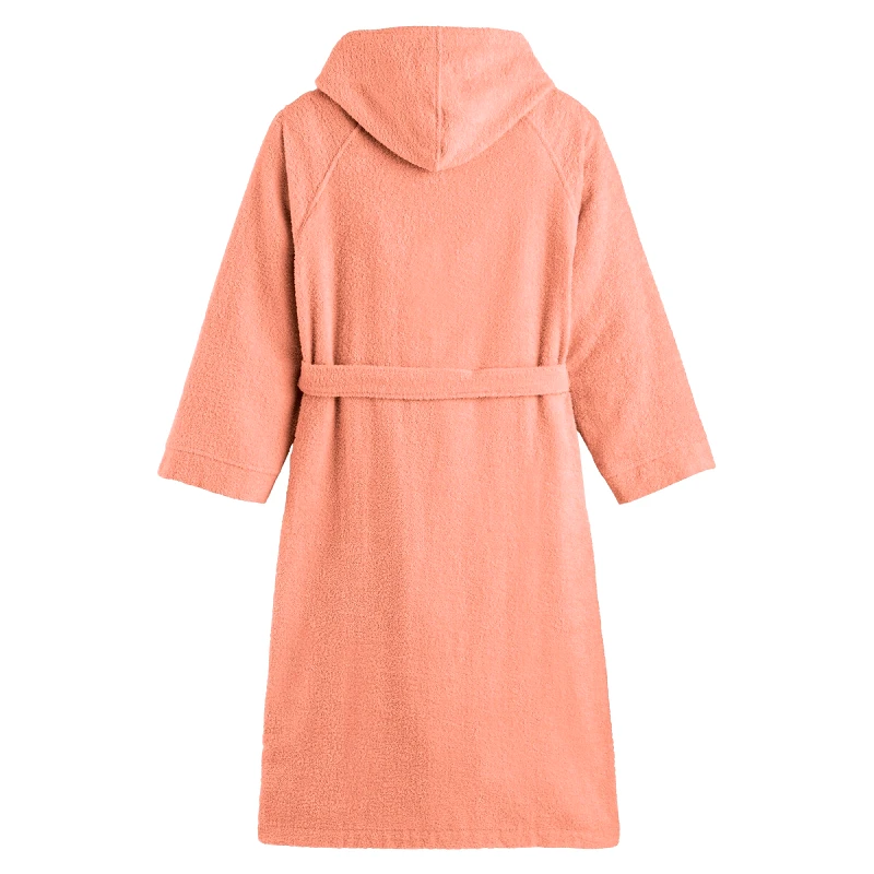 La Redoute Interieurs Βαμβακερό μπουρνούζι με κουκούλα 50/52