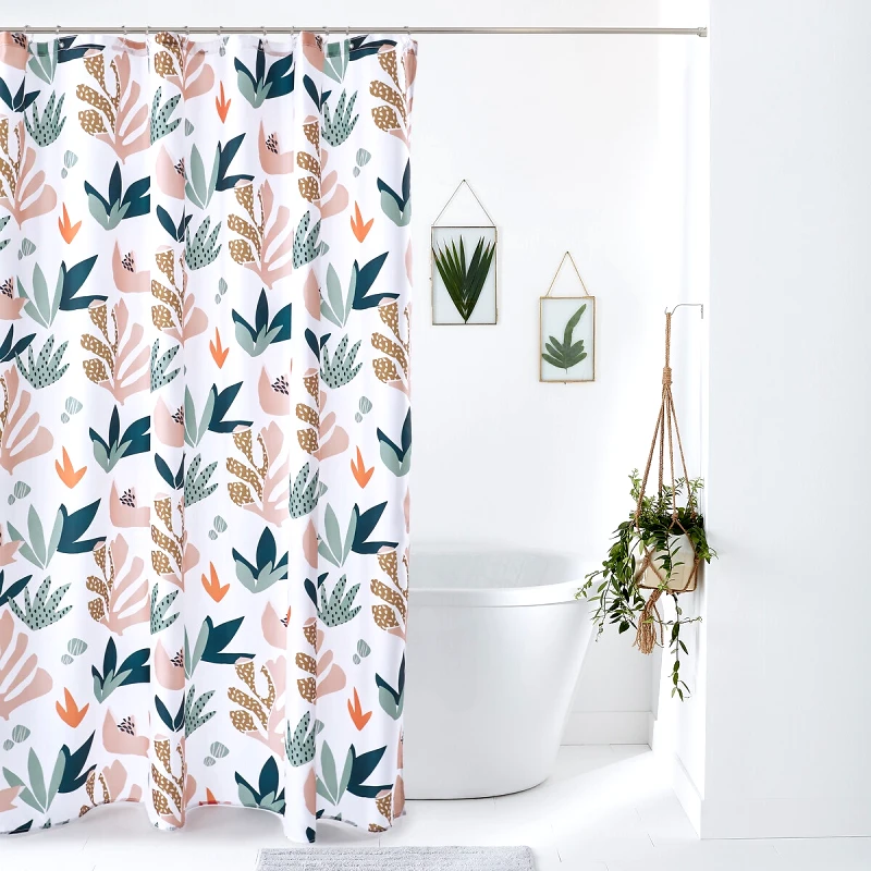 La Redoute Interieurs Κουρτίνα μπάνιου με εμπριμέ μοτίβο 200x180 cm