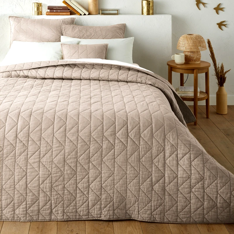 La Redoute Interieurs Καπιτονέ κουβερλί ZIG ZAG από 100% βαμβάκι 230x250 cm