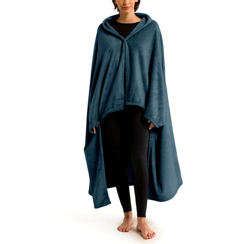 SO'HOME Φλις ριχτάρι με μανίκια από ανακυκλωμένο πολυέστερ 130x170 cm