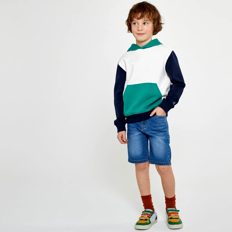 La Redoute Collections Ίσια βερμούδα από ντένιμ