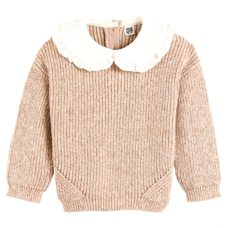 La Redoute Collections Λεπτό πλεκτό με στρογγυλό γιακά