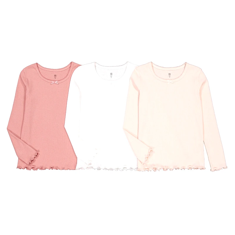 La Redoute Collections Σετ 3 βαμβακερές φανέλες
