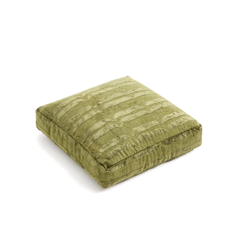 La Redoute Interieurs Μαξιλάρι δαπέδου με ζακάρ μοτίβο 50x50x10cm