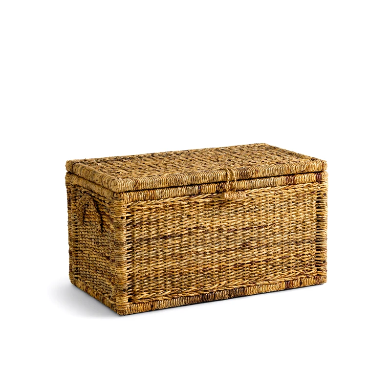 La Redoute Interieurs Ξύλινο μπαούλο με λαβές Μ50xΠ90xΥ50cm