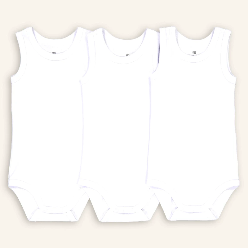 La Redoute Collections Σετ 3 αμάνικα κορμάκια