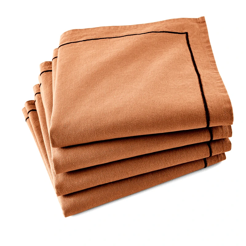 La Redoute Interieurs Σετ 4 πετσέτες φαγητού 45x45 cm