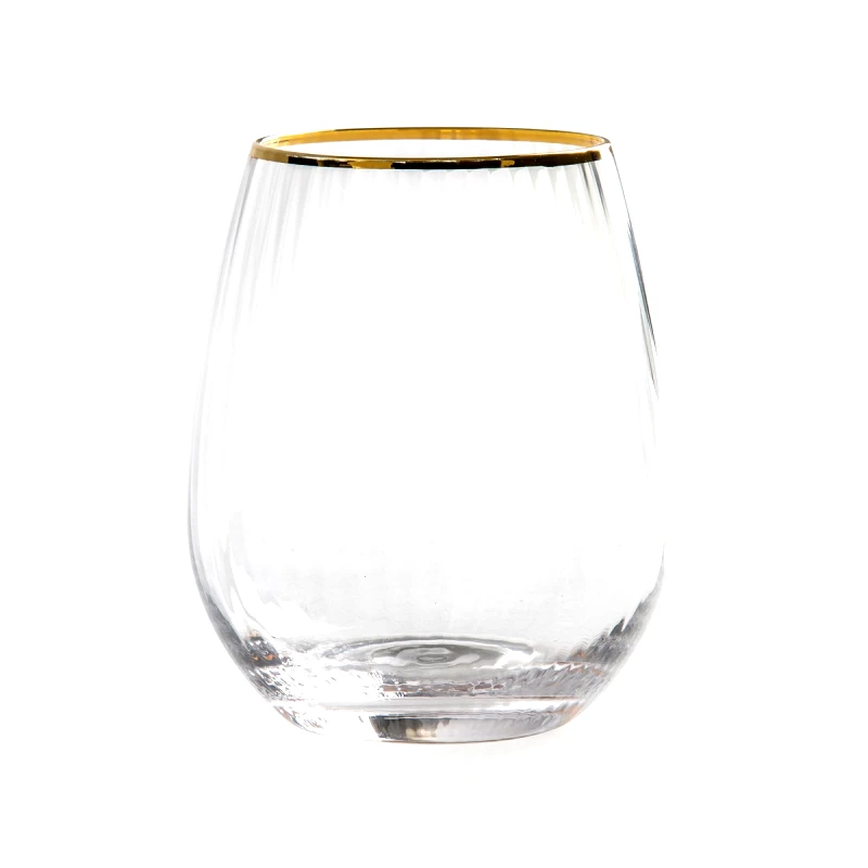 La Redoute Interieurs Σετ 4 ποτήρια με ραβδώσεις