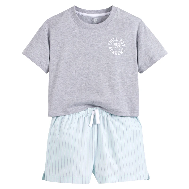 La Redoute Collections Βαμβακερή πιτζάμα με σορτς