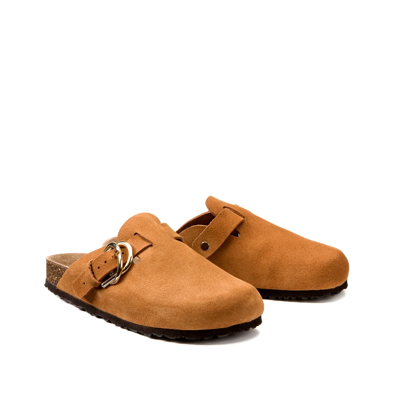 La Redoute Collections Δερμάτινα σουέτ σαμπό