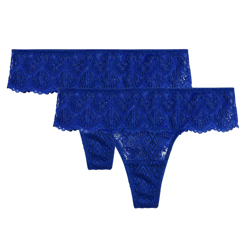 La Redoute Collections Σετ 2 τάνγκα από δαντέλα