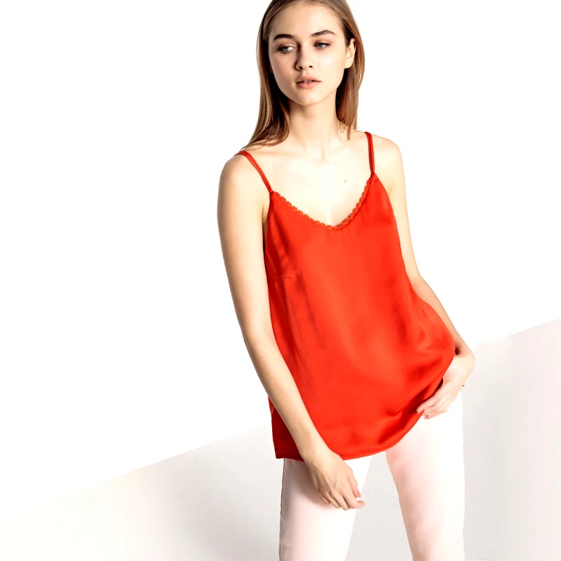 La Redoute Collections Τοπ με τιράντες και δαντέλα