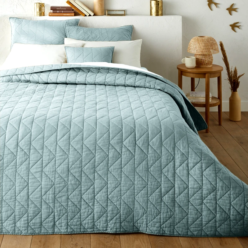 La Redoute Interieurs Καπιτονέ κουβερλί ZIG ZAG από 100% βαμβάκι 140x200 cm