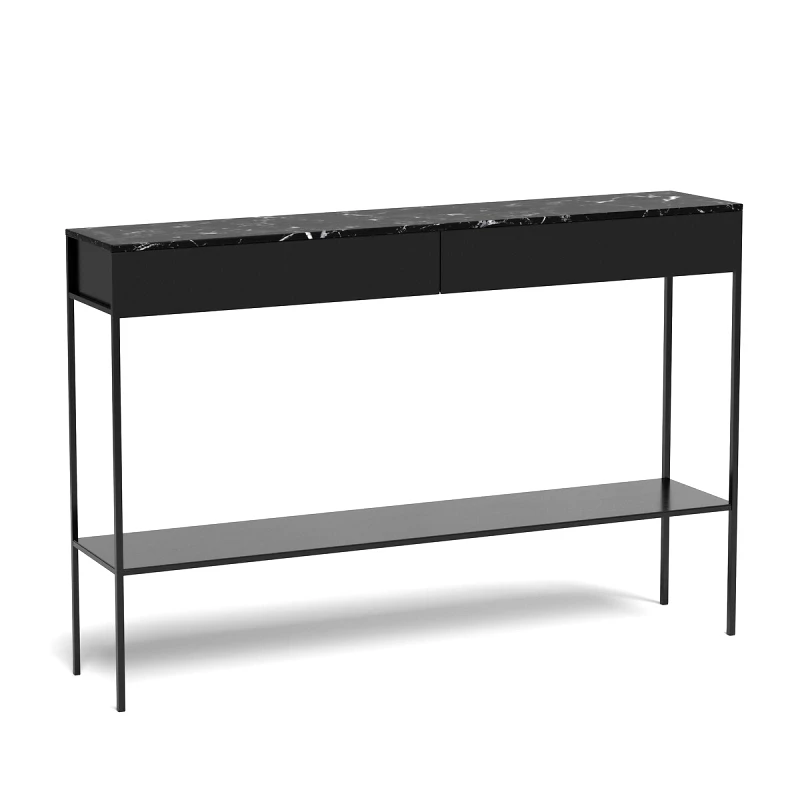 AM.PM Κονσόλα με μαρμάρινη επιφάνεια Π120xΥ80cm