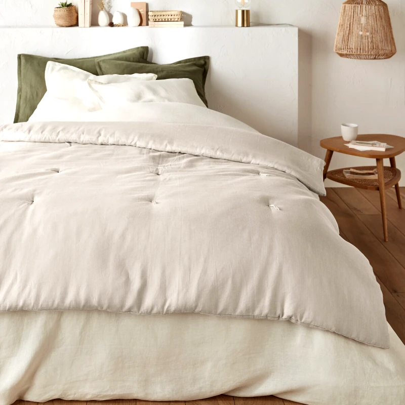 La Redoute Interieurs Κάλυμμα κρεβατιού από προπλυμένο λινό 90x190 cm