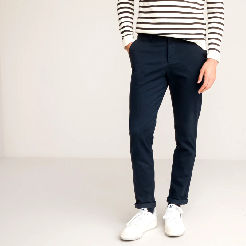La Redoute Collections Παντελόνι chino σε γραμμή slim από οργανικό βαμβάκι
