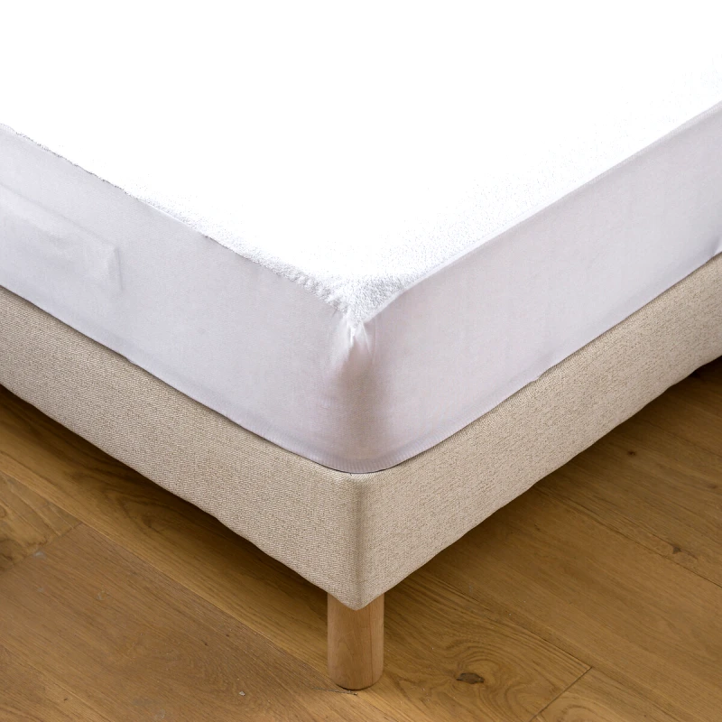 La Redoute Interieurs Προστατευτικό πετσετέ κάλυμμα στρώματος με αδιάβροχη προστασία κατά των ακάρεων 70x190 cm