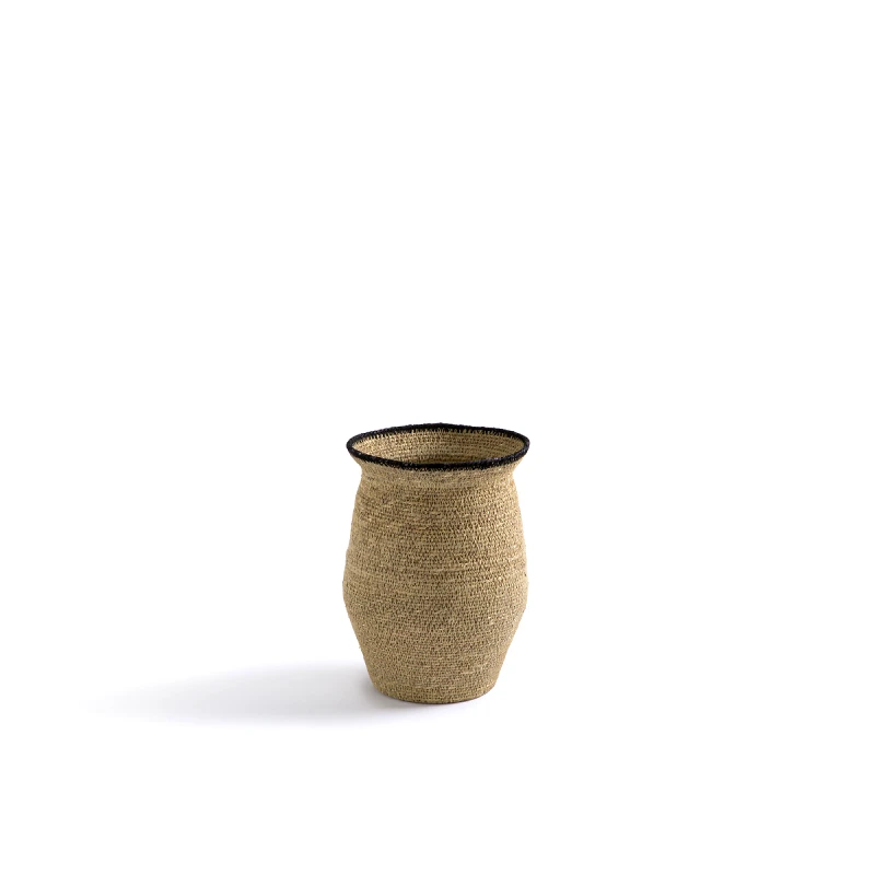 La Redoute Interieurs Καλάθι από ψάθα Υ25 εκ. Μ17xΠ17xΥ25cm
