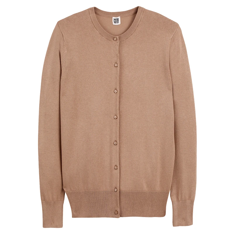 La Redoute Collections Ζακέτα με στρογγυλή λαιμόκοψη