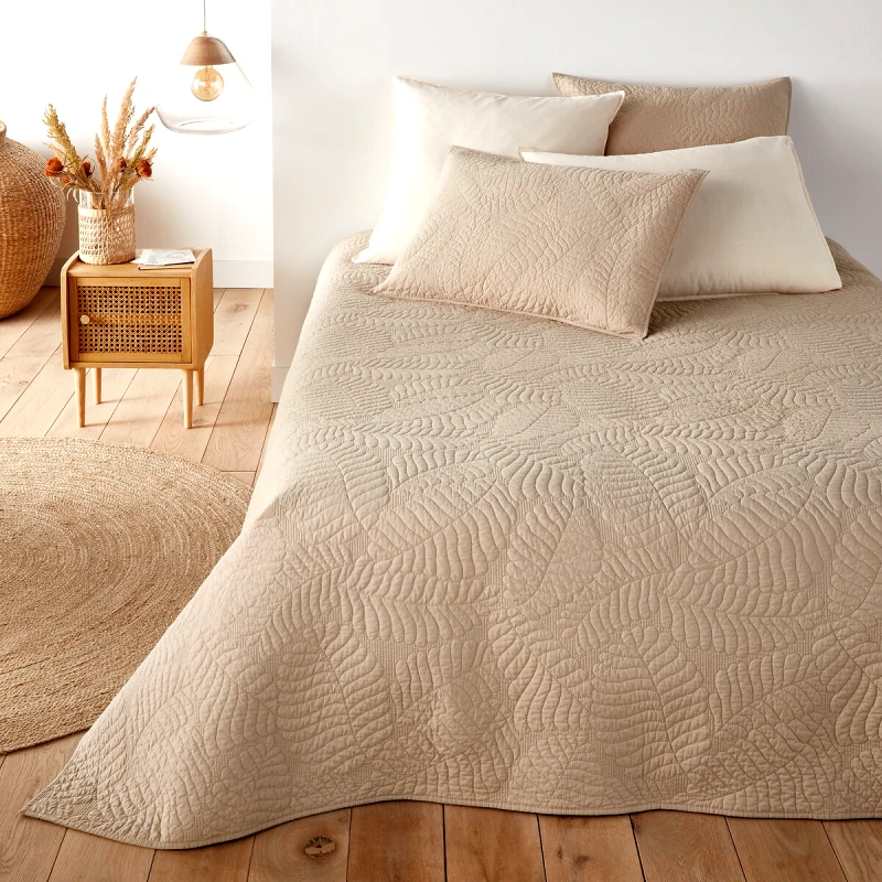 La Redoute Interieurs Κάλυμμα κρεβατιού από βαμβακερό περκάλι 180x230 cm