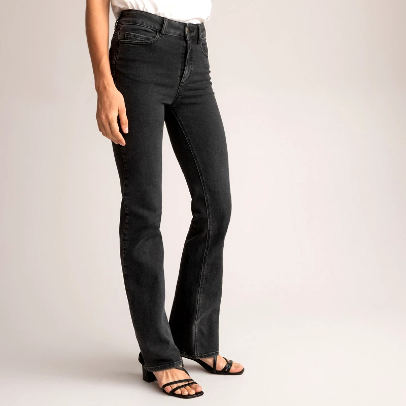 La Redoute Collections Τζιν bootcut push-up