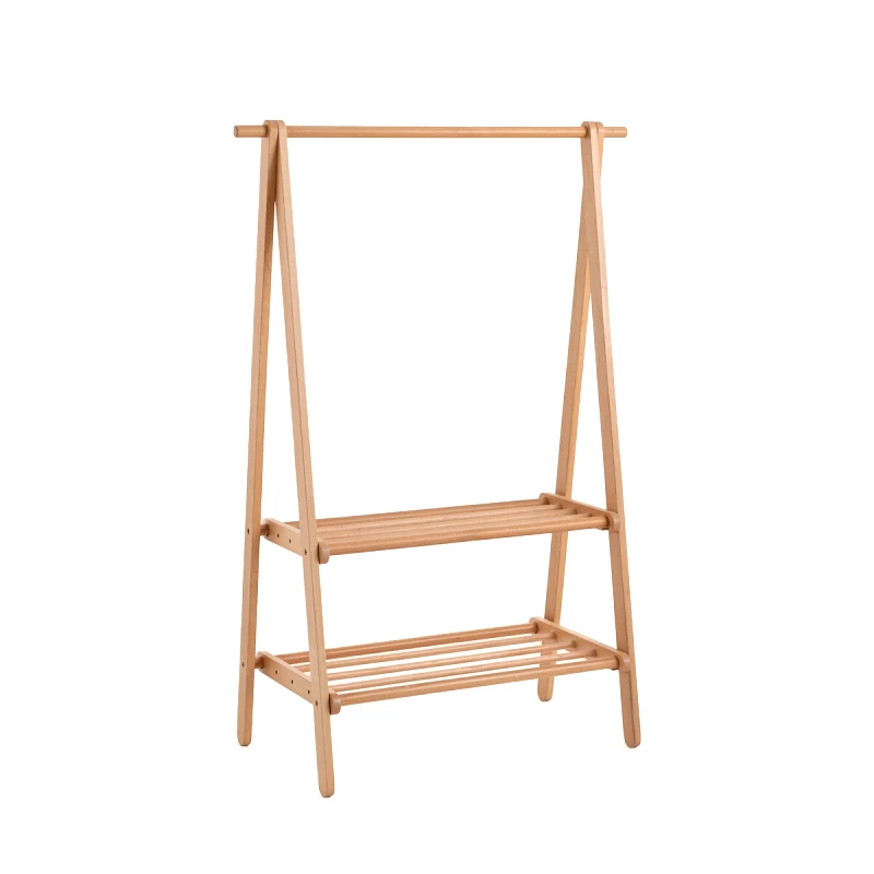 La Redoute Interieurs Πτυσσόμενη κρεμάστρα από ξύλο οξιάς Μ48xΠ98cm