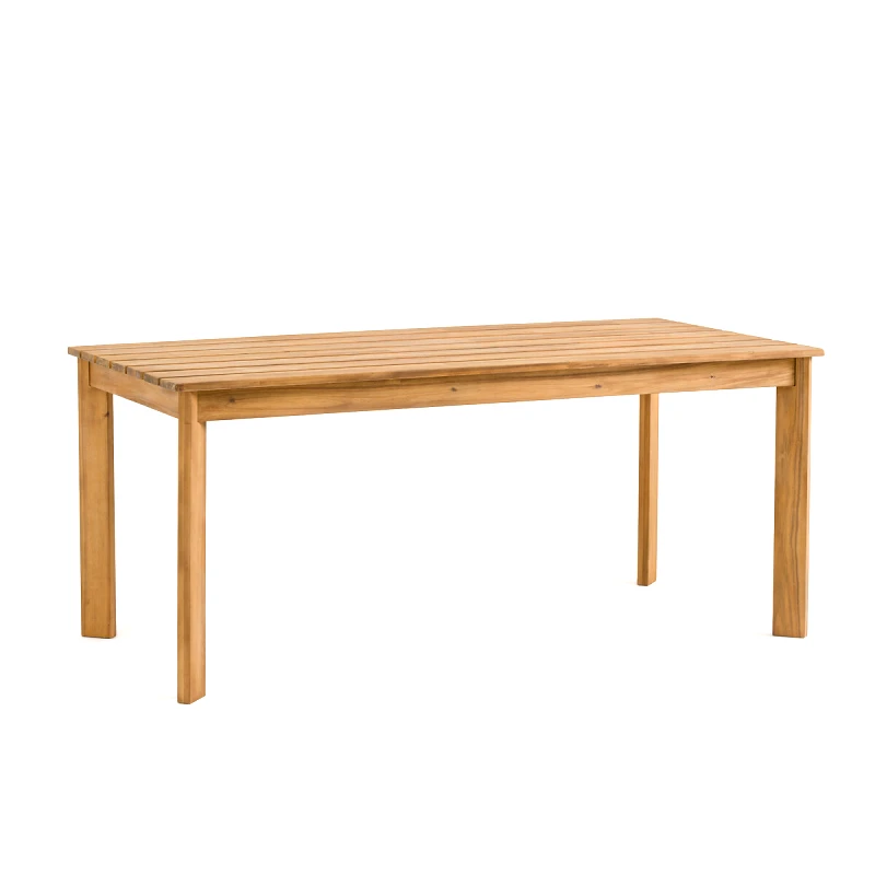 La Redoute Interieurs Ορθογώνιο τραπέζι κήπου από ξύλο ακακίας Μ90xΠ180xΥ77cm