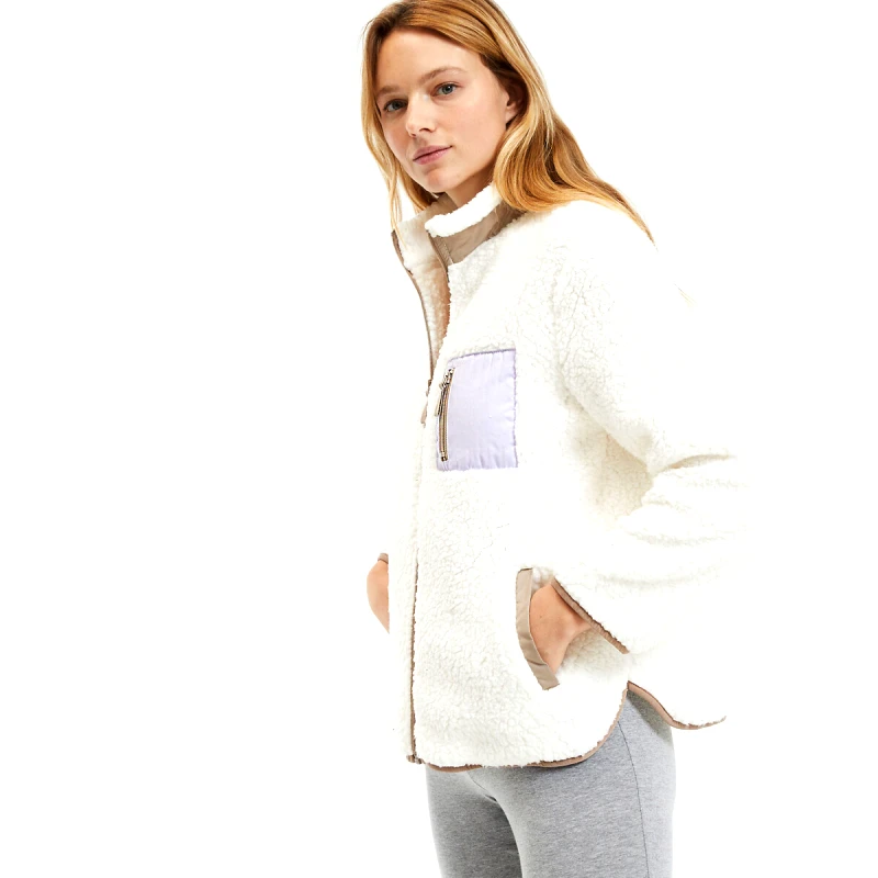 SO'HOME Κοντή ζακέτα homewear από φλις